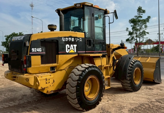 ขายรถตักล้อยาง CAT 924G แขนยาวพิเศษ นำเข้าจากญี่ปุ่น พร้อมใช้ มีVDOการทำงานครับ