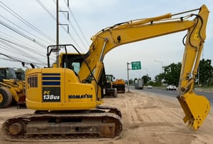 ขายรถขุด KOMATSU PC138US-10 ปี 2014 นำเข้าจากญี่ปุ่น พร้อมใช้ มีVDOการทำงานครับ