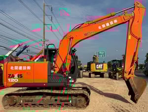 ขายรถขุด HITACHI ZX120-5B ปี 2016 อาร์มพิเศษ นำเข้าจากญี่ปุ่น พร้อมใช้ มีVDOการทำงานครับ