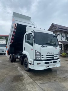 ISUZU FRR 210แรงม้า รถบรรทุก 6ล้อ ดั้มพ์ ปี2019 เลขไมล์ 229,019 กม.