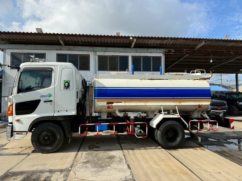 HINO MEGA Series500 240แรงม้า รถบรรทุก 6ล้อ บรรทุกน้ำ ปี2020