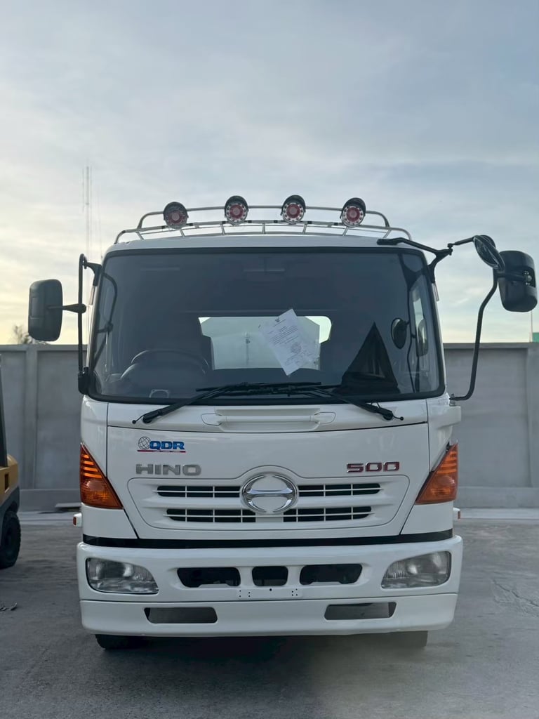 HINO series500 230แรงม้า รถบรรทุก 6ล้อ บรรทุกน้ำ ปี2025 HINO series500 230แรงม้า รถบรรทุก 6ล้อ บรรทุกน้ำ ปี2025