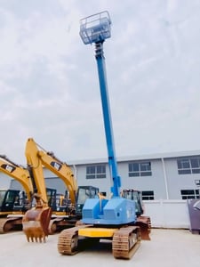 บูมลิฟต์ สูง 21 เมตร Aichi SR21A รถกระเช้าญี่ปุ่น โทร. 080-6565422 (หนิง)