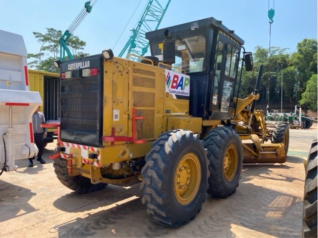 รถเกรด CAT 120K 4,031ชั่วโมง พร้อมสแคริฟาย โทร.080-6565422 (หนิง)