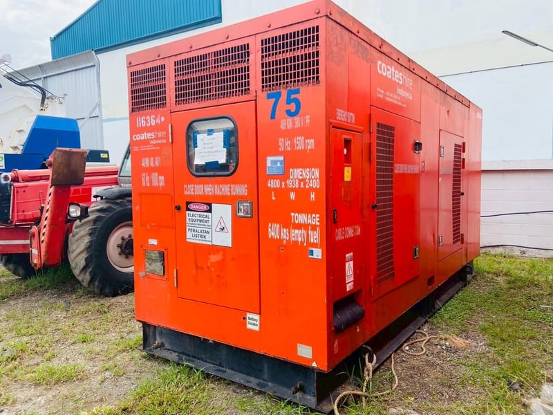 เครื่องปั่นไฟ 576KVA CUMMIN C575D5B โทร.080-6565422 (หนิง)