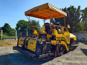 รถปูยาง 6 เมตร Sumitomo HA60W-7 ตัวสั่นและตัวสับ โทร.  080-6565422 (หนิง)