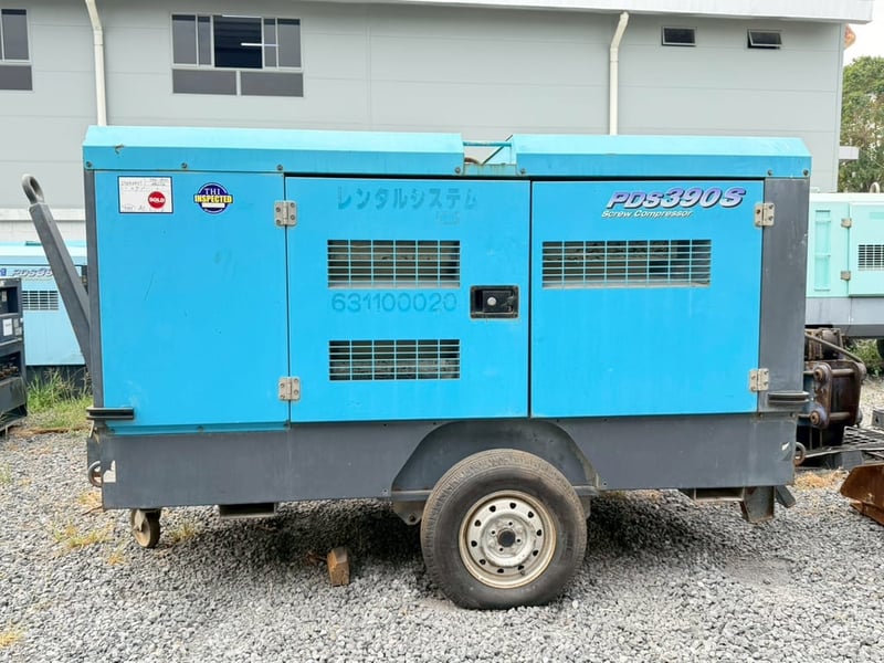 เครื่องปั๊มลม 390CFM Airman PDS390S 2,669ชั่วโมง โทร. 080-6565422 (หนิง)