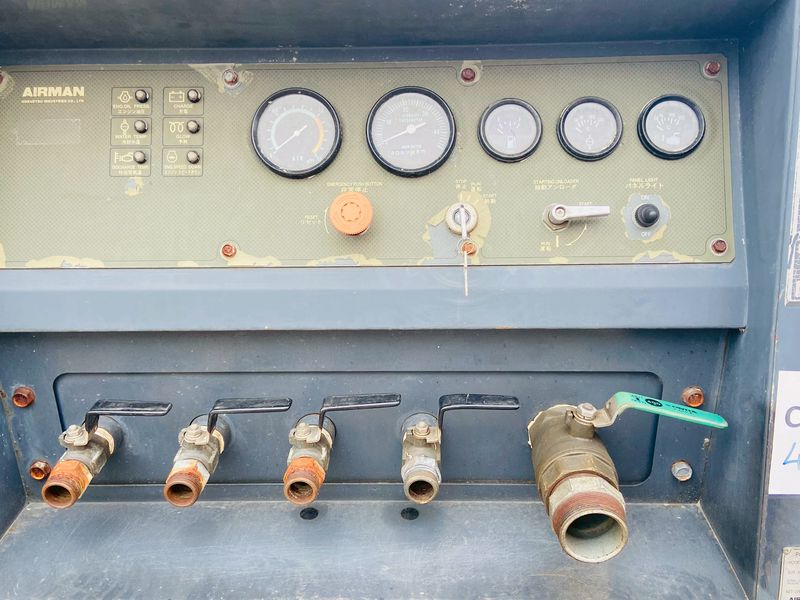 เครื่องปั๊มลม 390CFM Airman PDS390S 4,052ชั่วโมง โทร.080-6565422 (หนิง)