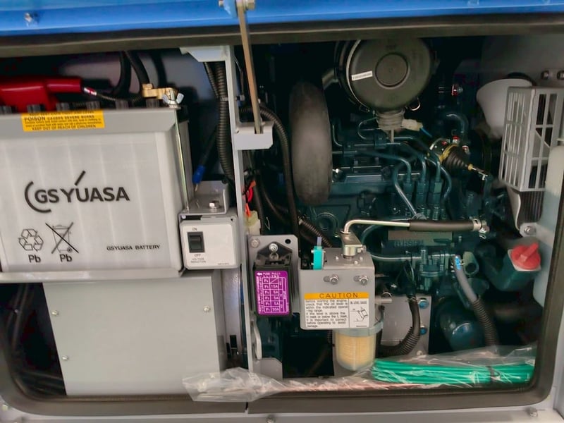 เครื่องเชื่อม Denyo DLW-300LSW2 มีล้อ โทร. 080-6565422 (หนิง)