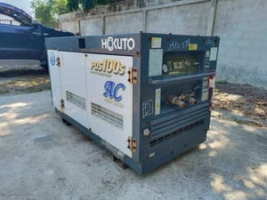 เครื่องปั๊มลม 100CFM : Airman PDS100SC  พันชั่วโมง โทร. 080-6565422 (หนิง)