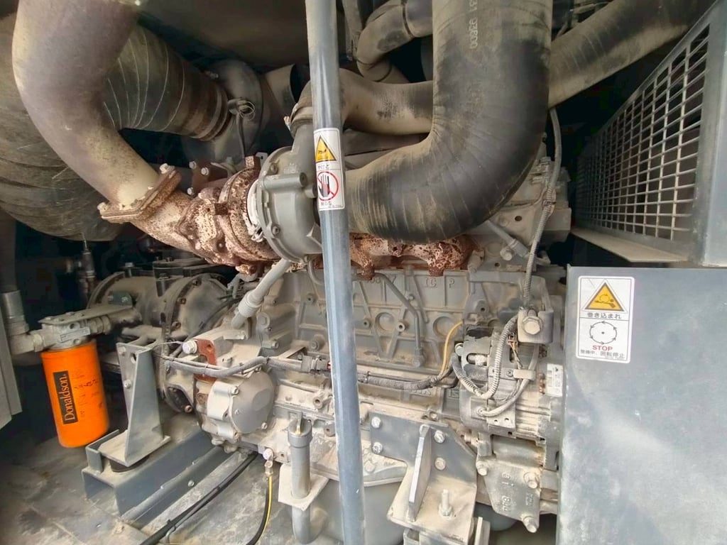 เครื่องปั๊มลม 670CFM  Airman PDS670SD ปี2017 โทร.080-6565422 (หนิง)