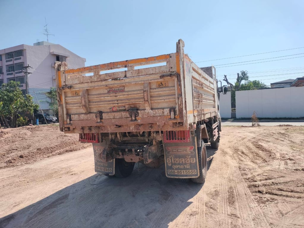 ISUZU FRR 210แรงม้า รถบรรทุก 6ล้อ ดั้มพ์ ปี2023