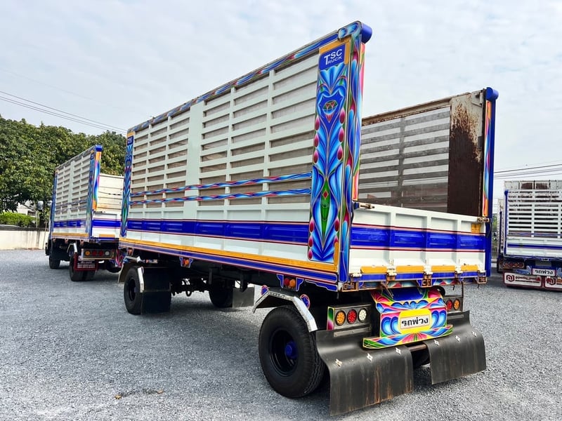 ISUZU FRR 210 ปี66 ดั้มเกษตร6ล้อ แม่-ลูกพ่วง #6ล้อดั้ม #LEK575-LEK640 ISUZU FRR 210 ปี66 ดั้มเกษตร6ล้อ แม่-ลูกพ่วง #6ล้อดั้ม #LEK575-LEK640