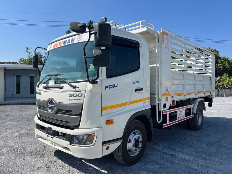 HINO FC9J 210HP ปี 65 ไมล์38,000 KM #6ล้อดั้ม LEK712