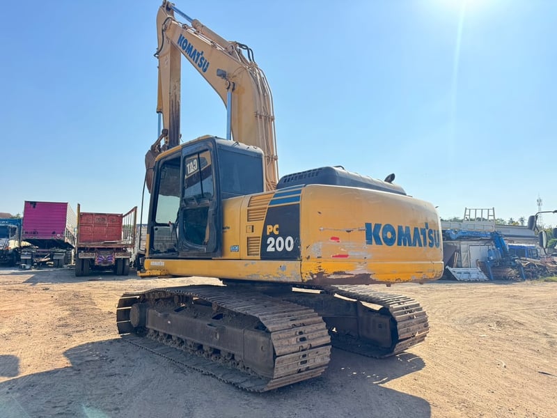 KOMATSU PC200-8 รถแม็คโคร ชั่วโมงการทำงาน 13,440 ชม. # LEK893