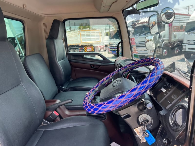 HINO FC9J 210 HP ปี65 ไมล์ 88,006 KM  #กระบะดั้ม 2 รั้ว #Lek1174 