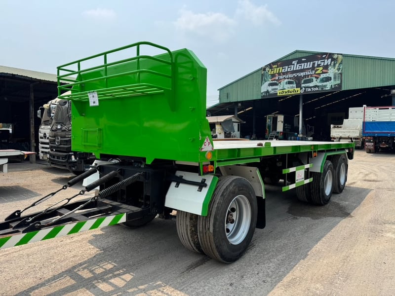 HINO FM2P 380 HP ปี 66 ไมล์ 53,761 km. #พื้นเรียบ แม่+ลูก #LEK 1247-1248