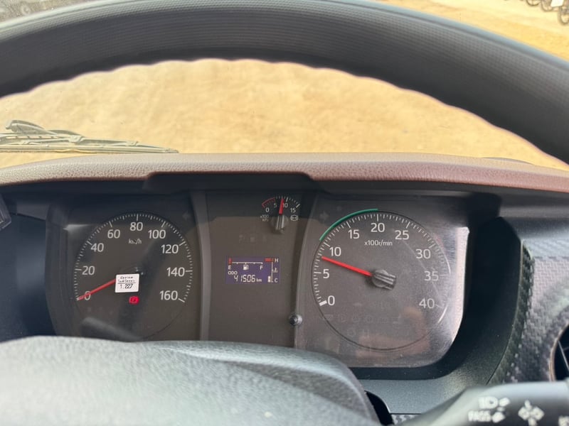 HINO FC9J 210 แรง ปี 65  ไมล์ 41,500 KM. #6ล้อดั้มเหล็กสามมิตร (SMM) รั้ว 2 ไม้ #LEK1176 