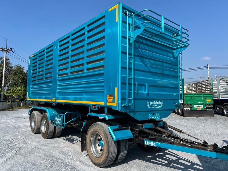 HINO FM1A 344 แรง ปี 66 ไมล์ 252,000 km. #10ล้อแม่ลูกพ่วงดั้มเกษตร #LEK958,1043