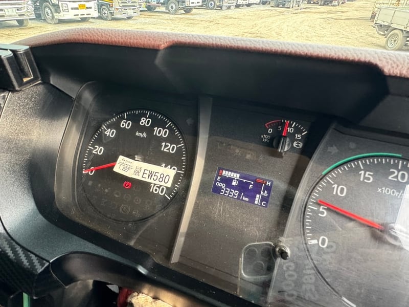 ็HINO FC9J 175HP ปี66 ไมล์33,300 km. #6ล้อ กระบะดั้ม สามมิตร SMM 4รั้ว #LEK923