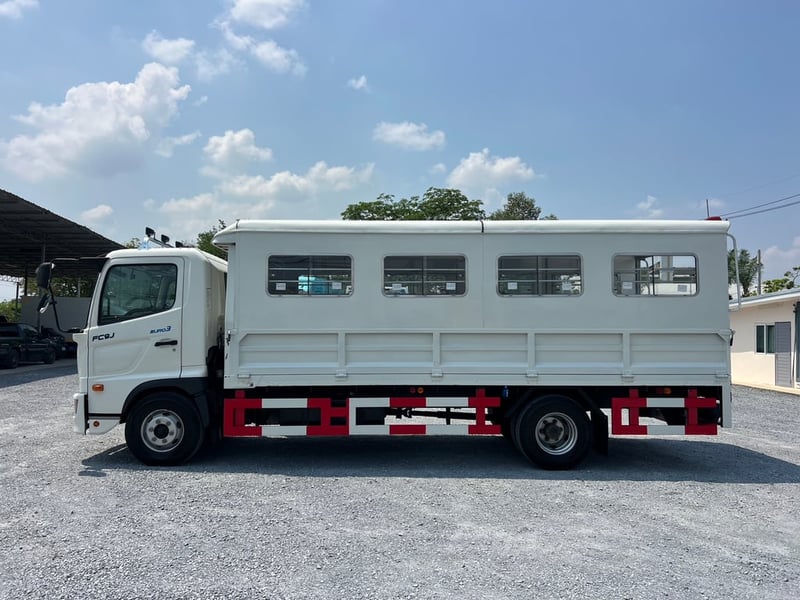 HINO FC9J 210 HP ปี 64 ไมล์ 65,858 KM. #6ล้อมีหลังคา #LEK1209 HINO FC9J 210 HP ปี 64 ไมล์ 65,858 KM. #6ล้อมีหลังคา #LEK1209