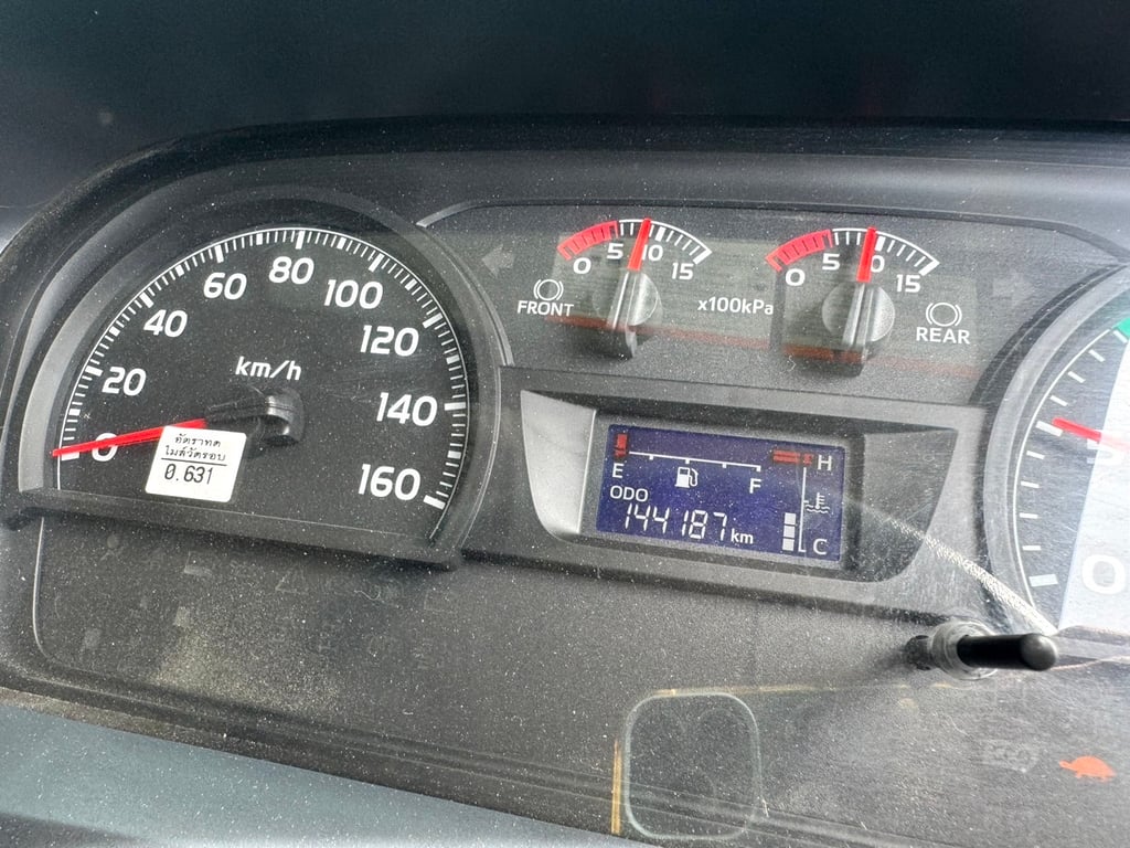 HINO FM1A 344 ปี66 ไมล์น้อย 144,000 km. #10ล้อ กระบะดั้ม พนัส panus #LEK616 