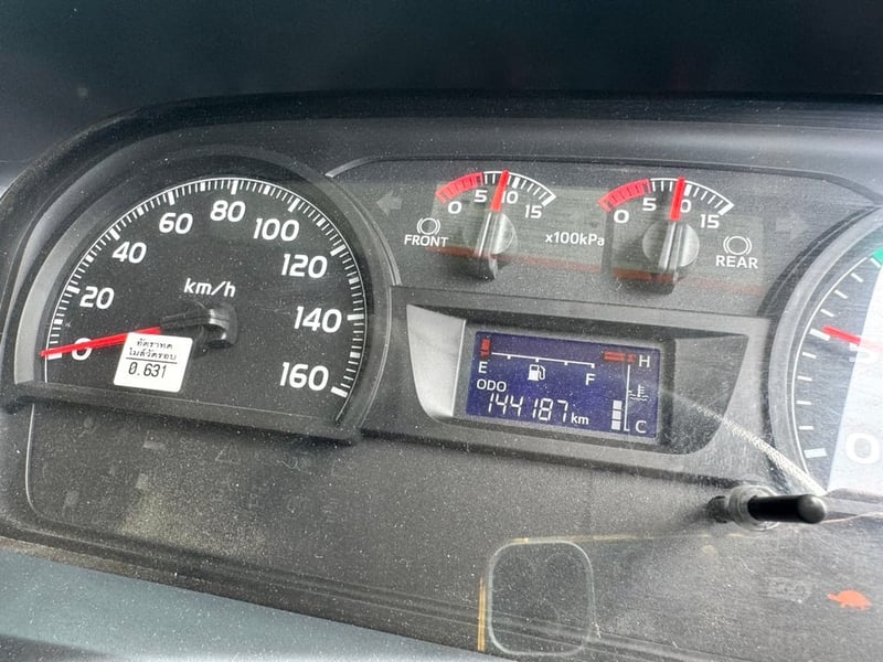 HINO FM1A 344 ปี66 ไมล์น้อย 144,000 km. #10ล้อ กระบะดั้ม พนัส panus #LEK616 