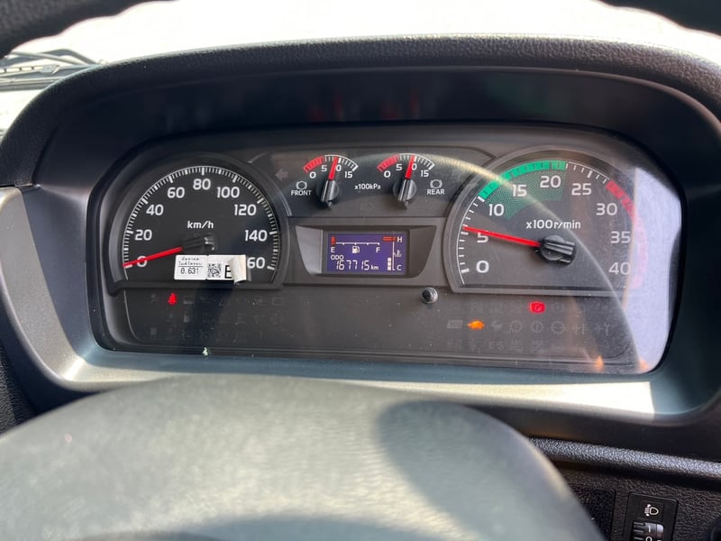 HINO FL8J 260HP ปี66 ไฟใหม่ ไมล์ 167,715 KM. #กระบะคอกเหล็กยาว 7.80 #LEK1179 