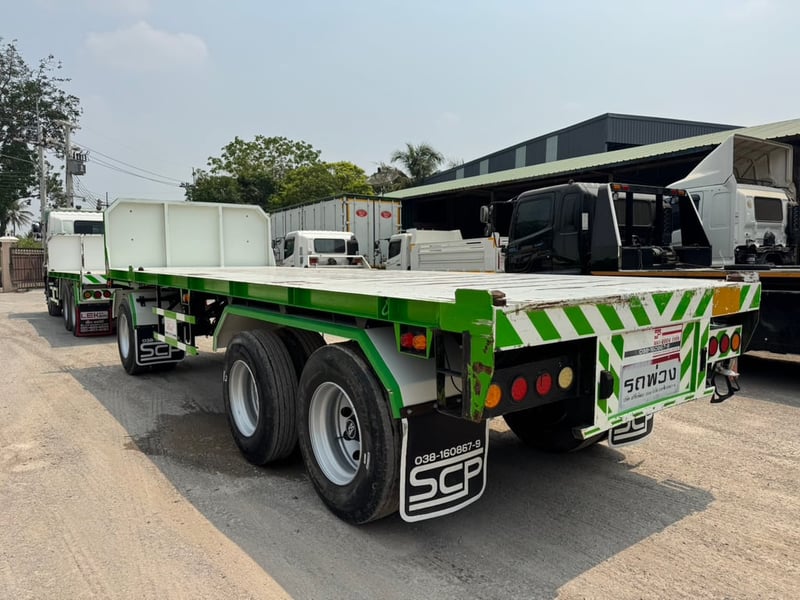HINO FM2P 380 HP ปี 66 ไมล์ 53,761 km. #พื้นเรียบ แม่+ลูก #LEK 1247-1248