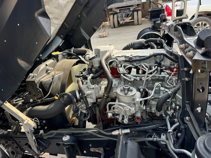  HINO DOMINATOR FC9J 175 แรง ปี66 ไมล์ 37,115 กม. # กระบะดั้ม SKT รั้ว 2 เส้น #LEK1160