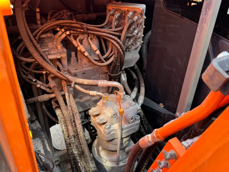 HITACHI ZX130-5C 90 แรงม้า ปี 66 เลขชั่วโมง 3,640 ชม. #แมคโคร  #LEK1087