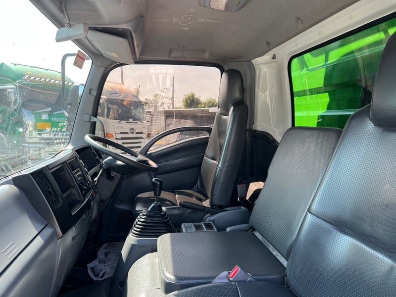 ISUZU FRR 210 HP ปี 66 ไมล์ 321,816  KM. #6ล้อล่องกระบะเหล็ก #LEK1125