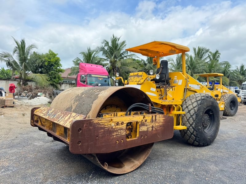 SAKAI SV510 10ตัน2เพลา เครื่องอีซูซุ6bg pm283ชม. #รถบด ล้อเรียบ