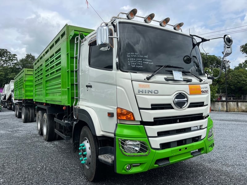 HINO FM1A344 ปี 65 ไมล์น้อย 126,000 km. #ดั๊มพ์สามมิตร SMM #LEK839-840