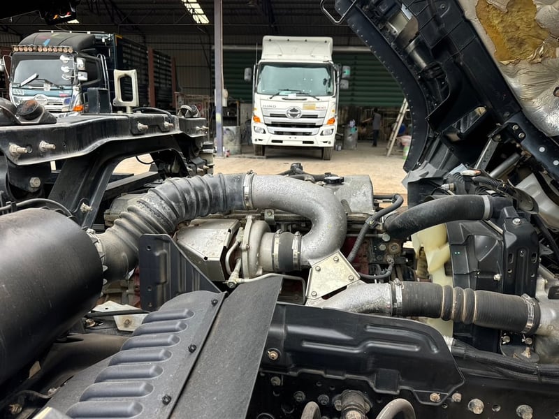 HINO FM8J 260HP ปี63 ไมล์ 128,700km. #10ล้อดั้ม2เพลา #LEK922