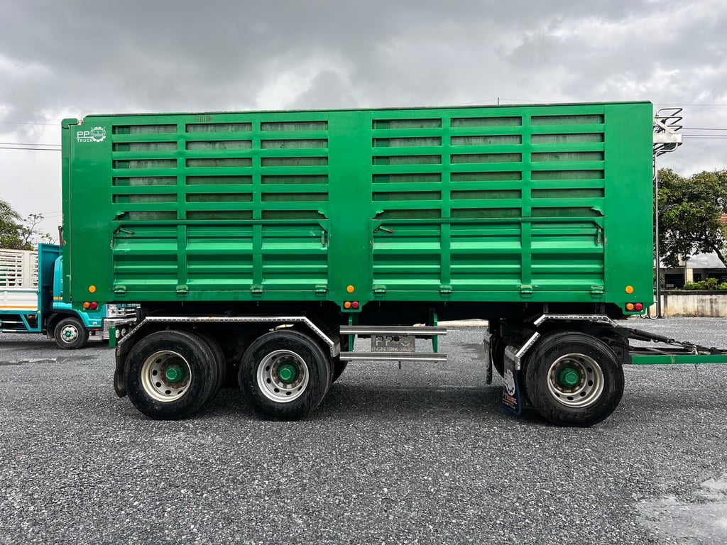 lSUZU FXZ 360 หน้า GIGA ปี 66 เลขไมล์เพียง 306,000 KM #กระบะดั้ม PP TRUCK กระบะเหล็กกึ่งเกษตร #LEK951-952 