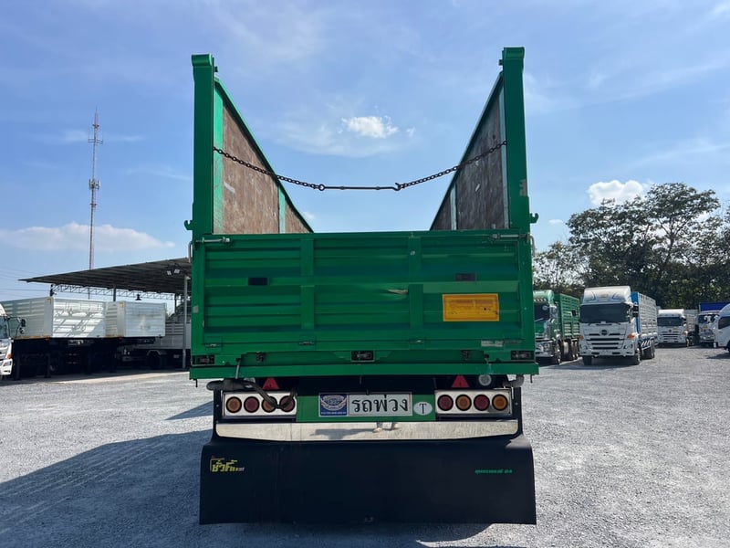 ISUZU FXZ 360 ปี 66 ไมล์ 216,000  KM. # พ่วงแม่ลูก ดั้มเกษตร #Lek1119-1120 