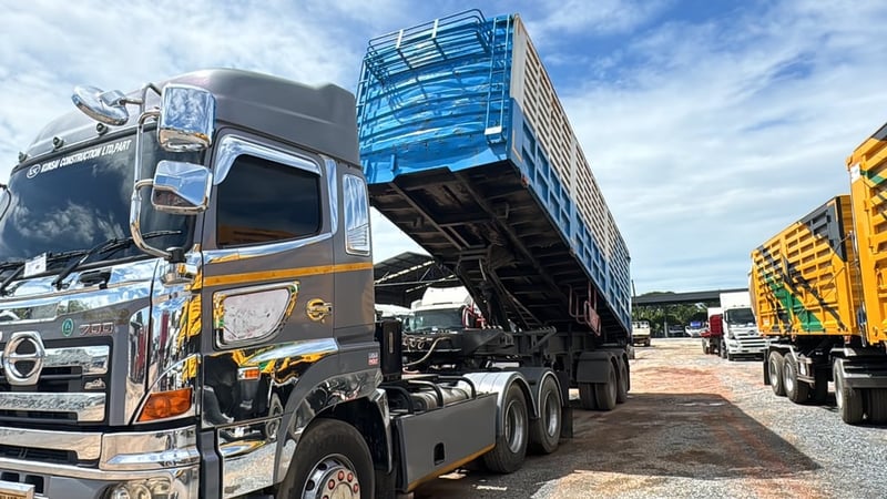 หางคอกเซมิดั้ม 2คาน ไอเอเอ iaa ปี65 #LEK974