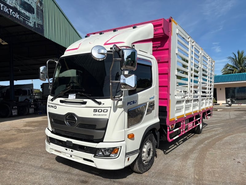 HINO FC9J 210HP ปี64 ไมล์ 350,000 KM. #6ล้อล่องยาว 6.60 ม. #LEK 932