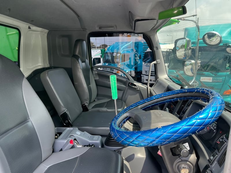 ISUZU FXZ 360 ปี 65 ไมล์น้อยเพียง 120,000 km. #รถพ่วงดินกระบะอลูมิเนียม SHK #LEK 943-944