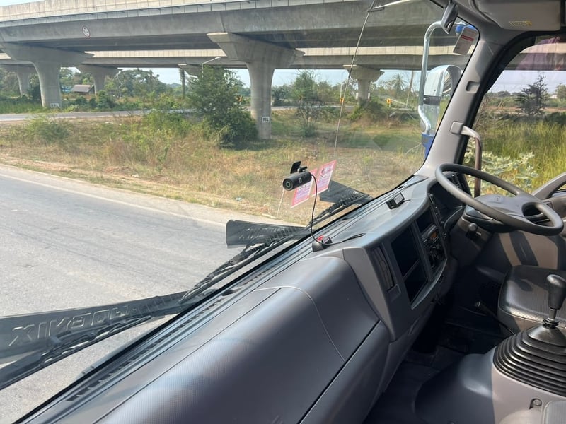 ISUZU FXZ 360 HP ปี 67 ไมล์ 172,951 km #พ่วงแม่ลูกกระบะเหล็กดั้มเกษตร อู่ฟีนิกส์ #LEK1147-1148