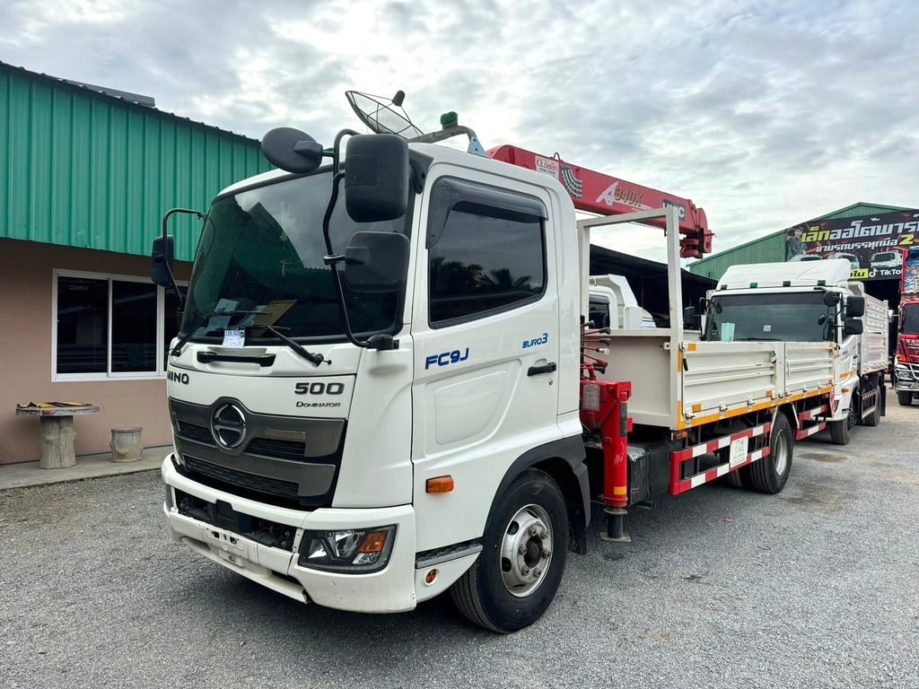 HINO FC9J 210HP ปี66 (ธันวา) ไมล์น้อย 103,000km. #รถ6ล้อเครน #รถ6ล้อเครน HINO FC9J 210HP ปี66 (ธันวา) ไมล์น้อย 103,000km. #รถ6ล้อเครน #รถ6ล้อเครน