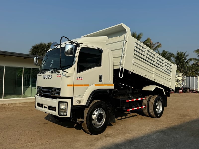 ISUZU FTR 240 ปี 2563 ไมล์ 122,000 km. #6ล้อดั้ม กระบะดั้ม สามมิตร #LEK654 
