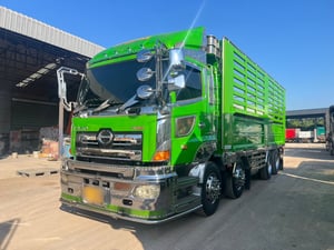  HINO S700 344 HP ไมล์ 369,000 KM. #12ล้อแท้ ปี 2565 เพลาเดียว #LEK1128