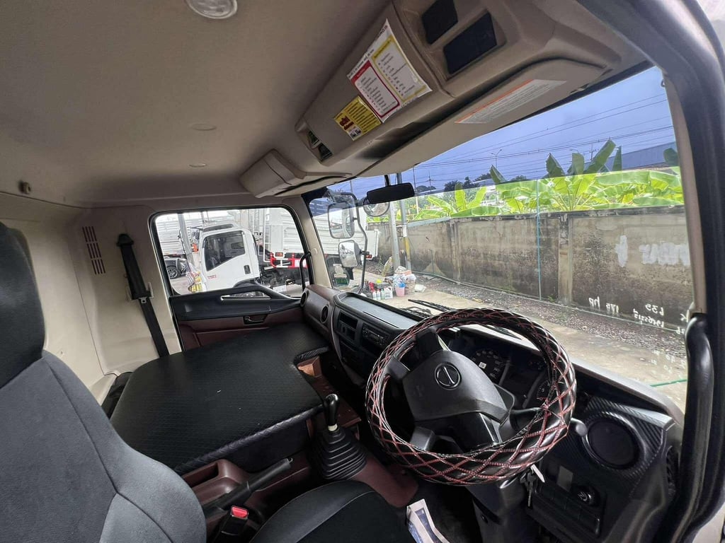 HINO FC9J 175HP  ปี64 ไมล์306,000 km. #6ล้อล่องกระบะอลูมิเนียม #LEK635
