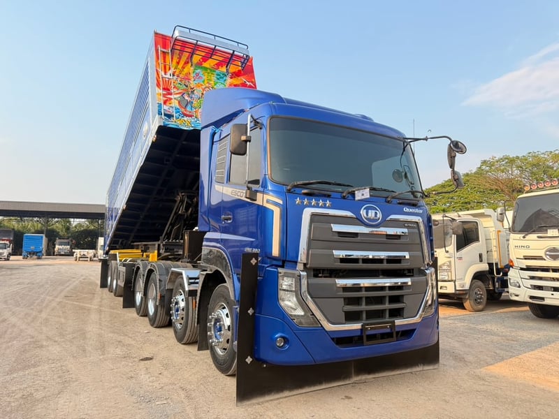 UD 390 แม่ปี64 ไมล์ 373,000 km. ลูกปี 67  #หัวลากพร้อมหางเซมิดั้ม #Lek1227-1228 