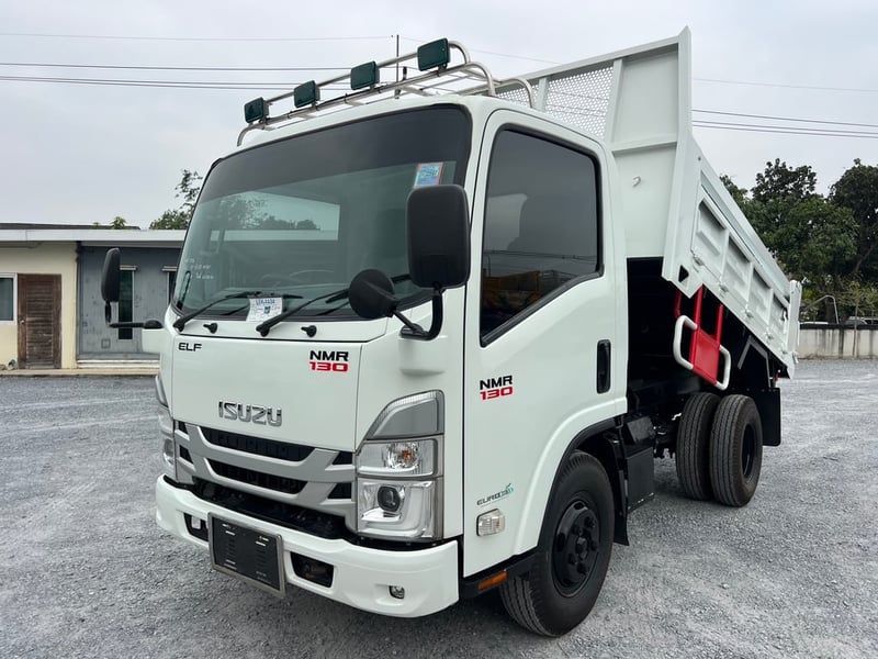 ISUZU  NMR 130แรงม้า ปี65  ไมล์ 65,500 KM. #กระบะดั้มยาว 3.10 ม.  #LEK1134