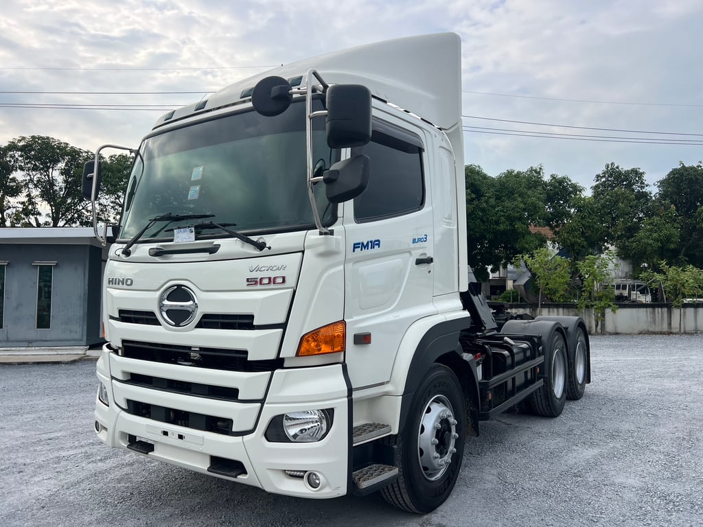 HINO FM1A 344HP  ปี65 ไมล์ 193,200 km. #หัวลาก #LEK957  HINO FM1A 344HP  ปี65 ไมล์ 193,200 km. #หัวลาก #LEK957