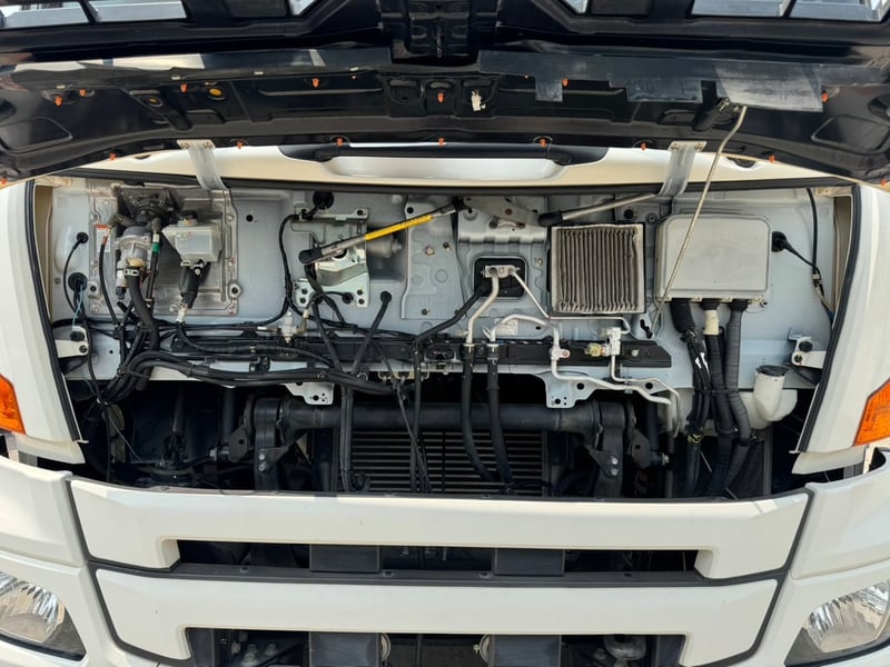 HINO FM2P 380 HP ปี 66 ไมล์ 53,761 km. #พื้นเรียบ แม่+ลูก #LEK 1247-1248