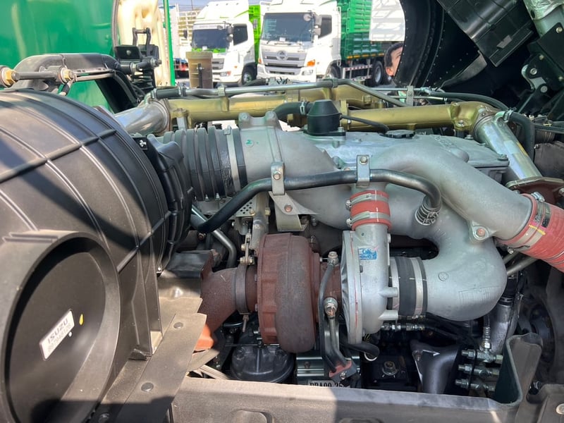 ISUZU FXZ 360 ปี 66 ไมล์ 216,000  KM. # พ่วงแม่ลูก ดั้มเกษตร #Lek1119-1120 